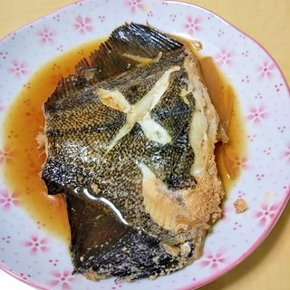 子持ちカレイの煮付け